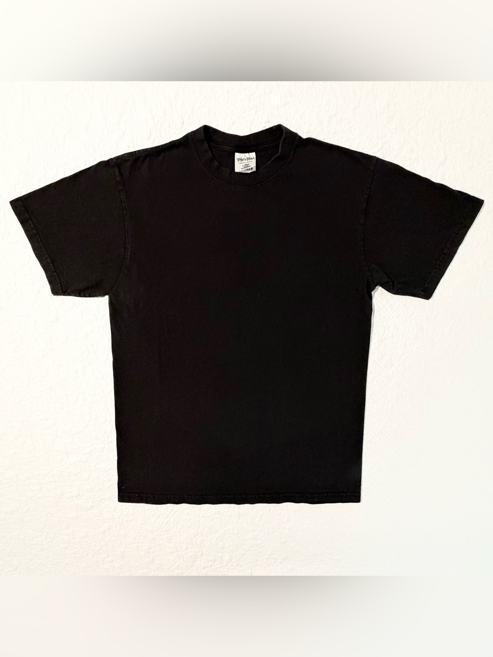 Shaka Wear | Super Max Heavy | Blank Short Sleeve T-Shirt | Black | Large Tall